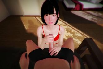 Asian Girlfriend gives an amazing hand job: 3D Porn POV 